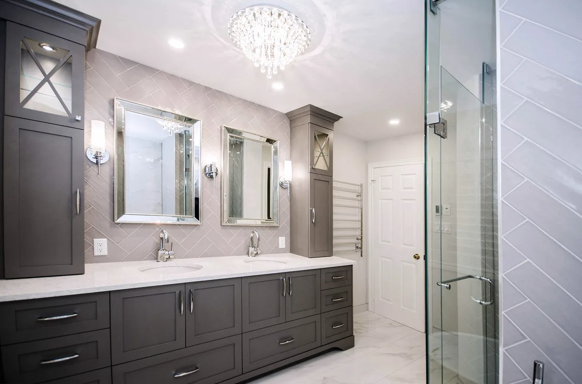 Elegant Grey Tone-on-Tone