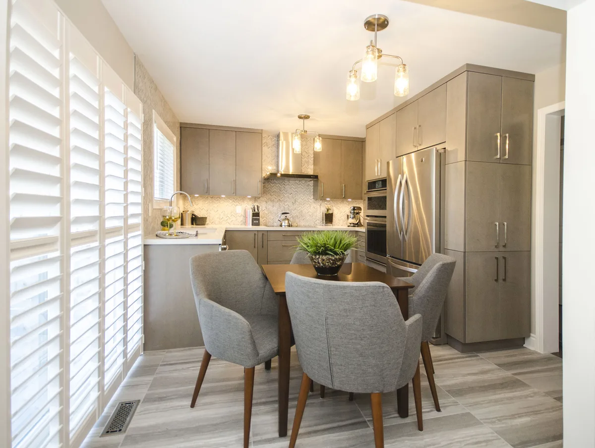 Stylish Grey Kitchen
