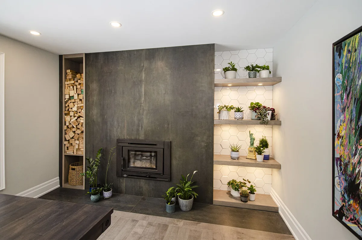 Fire Place Wall