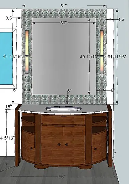 Ensuite with a Large Corner Shower - Image 9