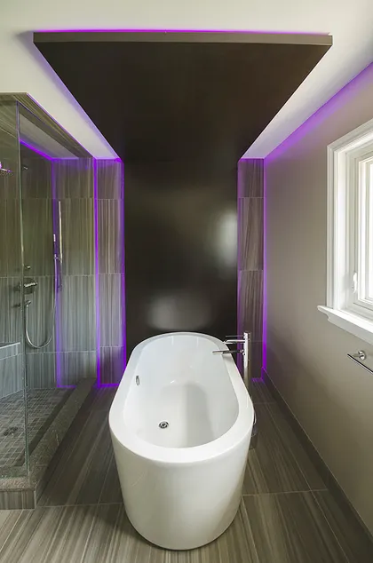Chromotherapy in Main Bathroom - Image 34