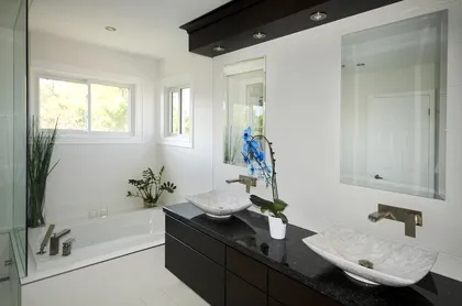 Classic Ensuite with Custom Shower Bench - Image 10