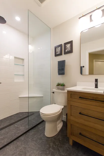 Black Marble Hexagons - Image 1