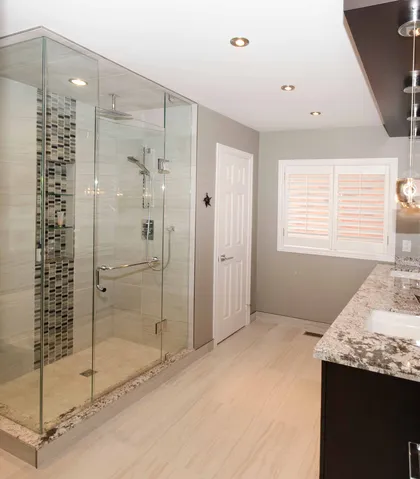 Ensuite with Cathedral Ceilings - Image 1