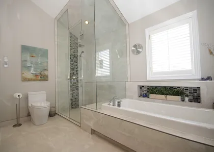 Ensuite with Cathedral Ceilings - Image 8