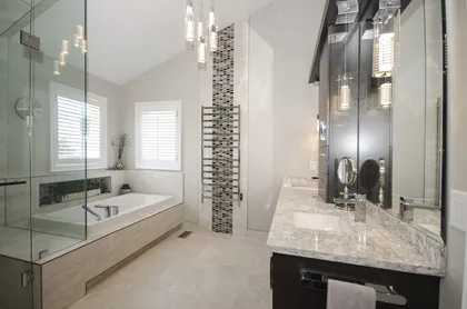 Ensuite with Cathedral Ceilings - Image 9