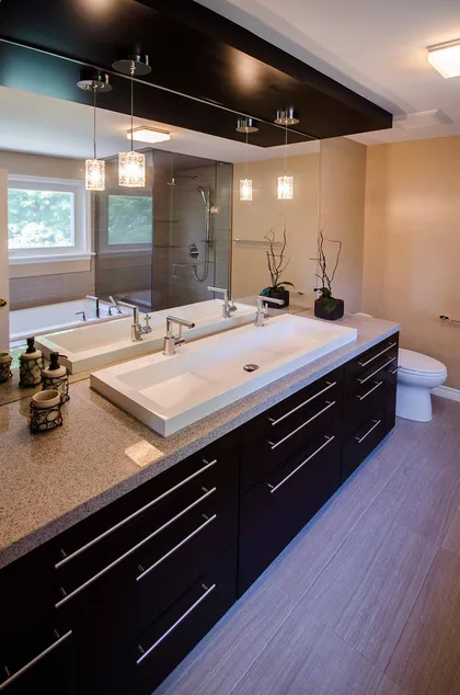 Ensuite with Trough Sink - Image 2