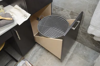 Dark Grey Transitional Ensuite - Image 7