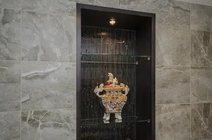 Dark Grey Transitional Ensuite - Image 12