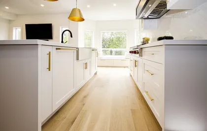 Contemporary Black and White Kitchen Renovation in Pickering - Image 12