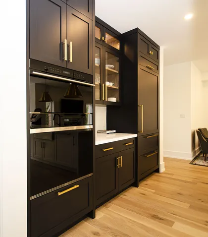 Contemporary Black and White Kitchen Renovation in Pickering - Image 13