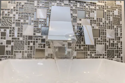 Metallic Powder Room - Image 4