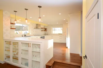 Contemporary Black and White Kitchen Renovation in Pickering - Image 26