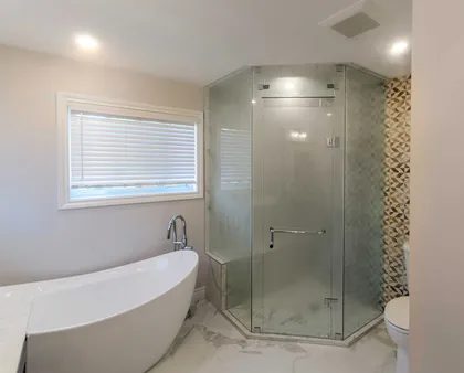 Luxurious Steam Shower Ensuite Renovation in Whitby - Image 1