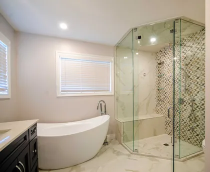 Luxurious Steam Shower Ensuite Renovation in Whitby - Image 11
