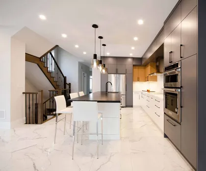 Whitby Kitchen Renovation With Modern 3-Tone Design - Image 7