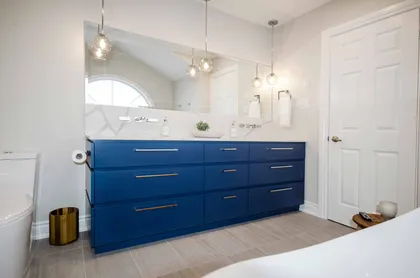 Contemporary Ensuite Retreat With Fireplace - Ajax - Image 5